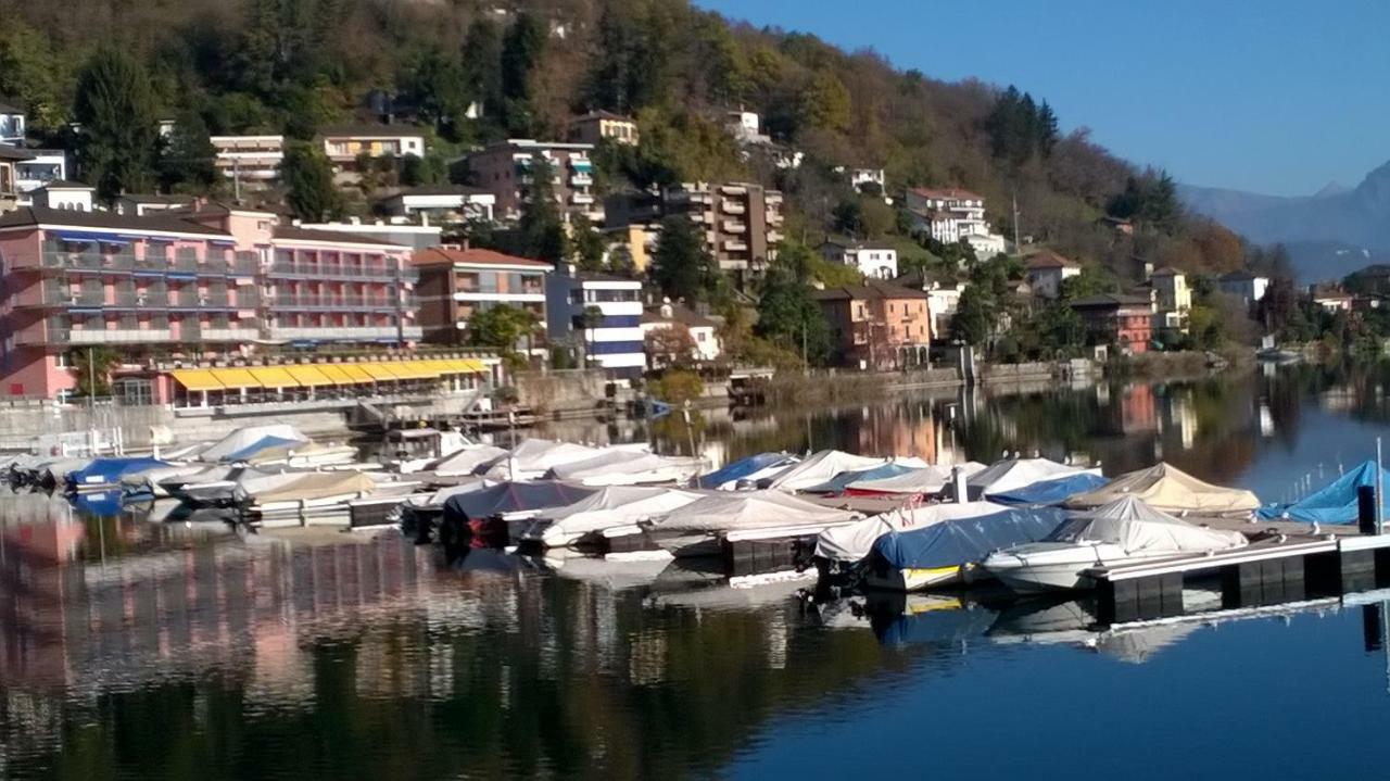 Ferienwohnung Acquachiara Ponte Tresa Exterior foto